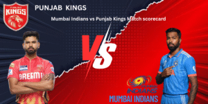 Mumbai Indians vs Punjab Kings Match scorecard