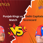 Punjab Kings vs Delhi Capitals Match Scorecard