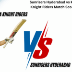 Sunrisers Hyderabad vs Kolkata Knight Riders Match Scorecard