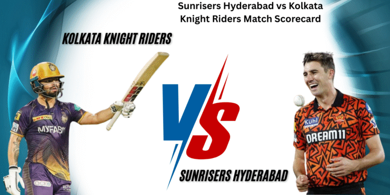 Sunrisers Hyderabad vs Kolkata Knight Riders Match Scorecard